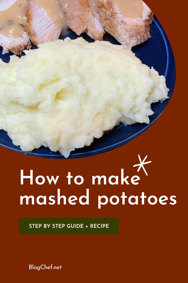 How to make mashed potatoes.