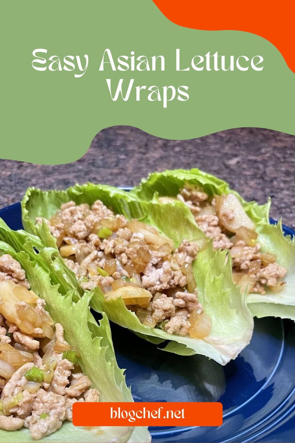 Easy Asian lettuce wraps.