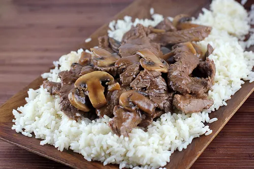 Chinese Beef with Mushrooms Recipe