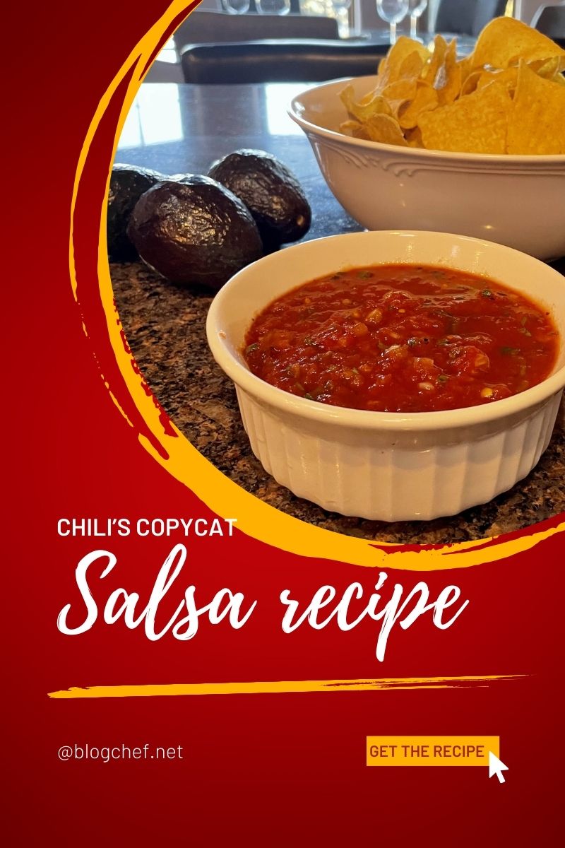 Chili's copycat salsa recipe.