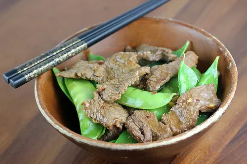 Beef with Snow Peas Recipe