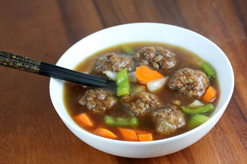 Chinese beef ball