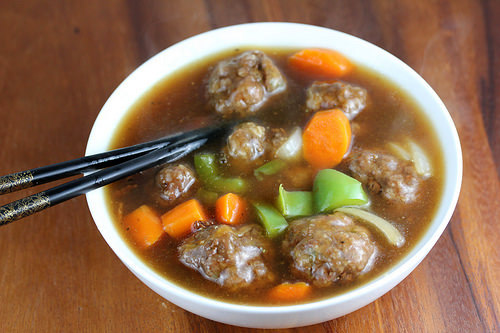 Chinese beef ball