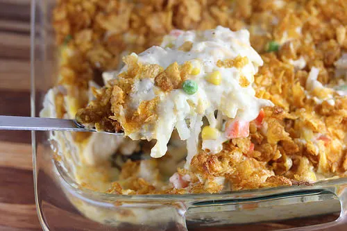 Hash Brown Chicken Casserole