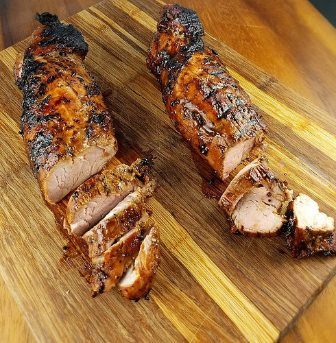 Balsamic Grilled Pork Tenderloin