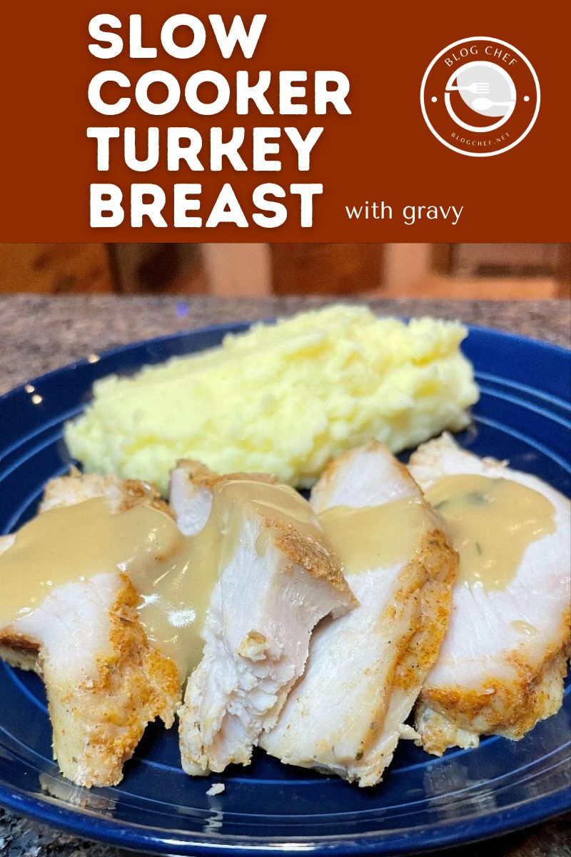 Slow cooker turkey breast by Blog Chef.