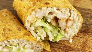 Cajun Shrimp Wraps