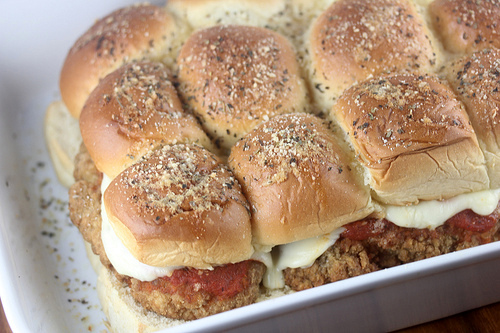 Chicken Parmesan Sliders