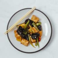 Delicious Tofu Ratatouille Simple, Vegan Dinner