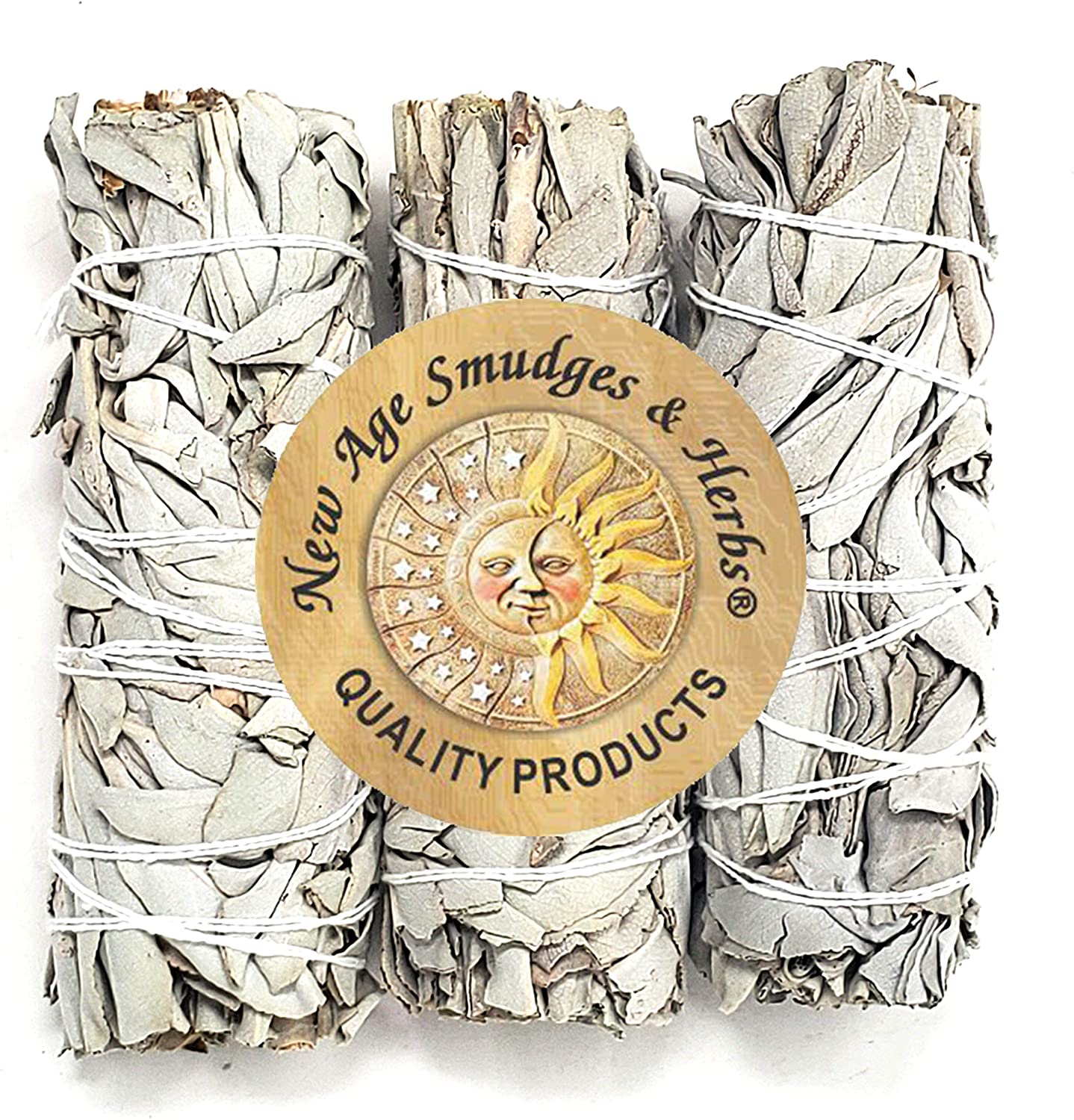 New Age Smudges & Herbs - Premium California White Sage 