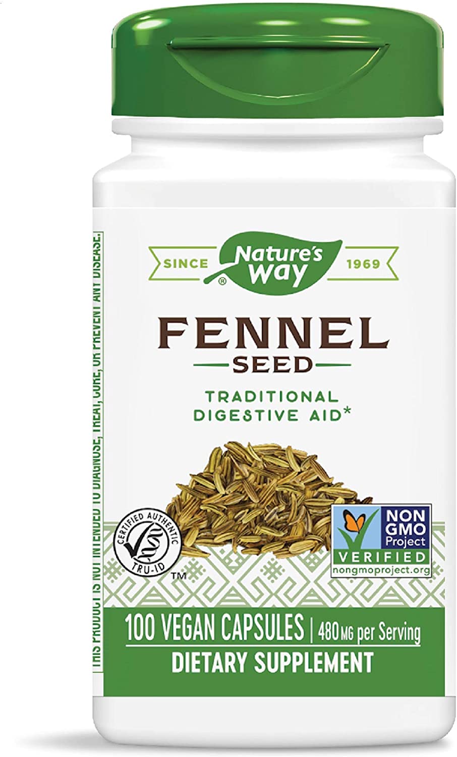 Nature's Way Fennel Seed 480 Mg