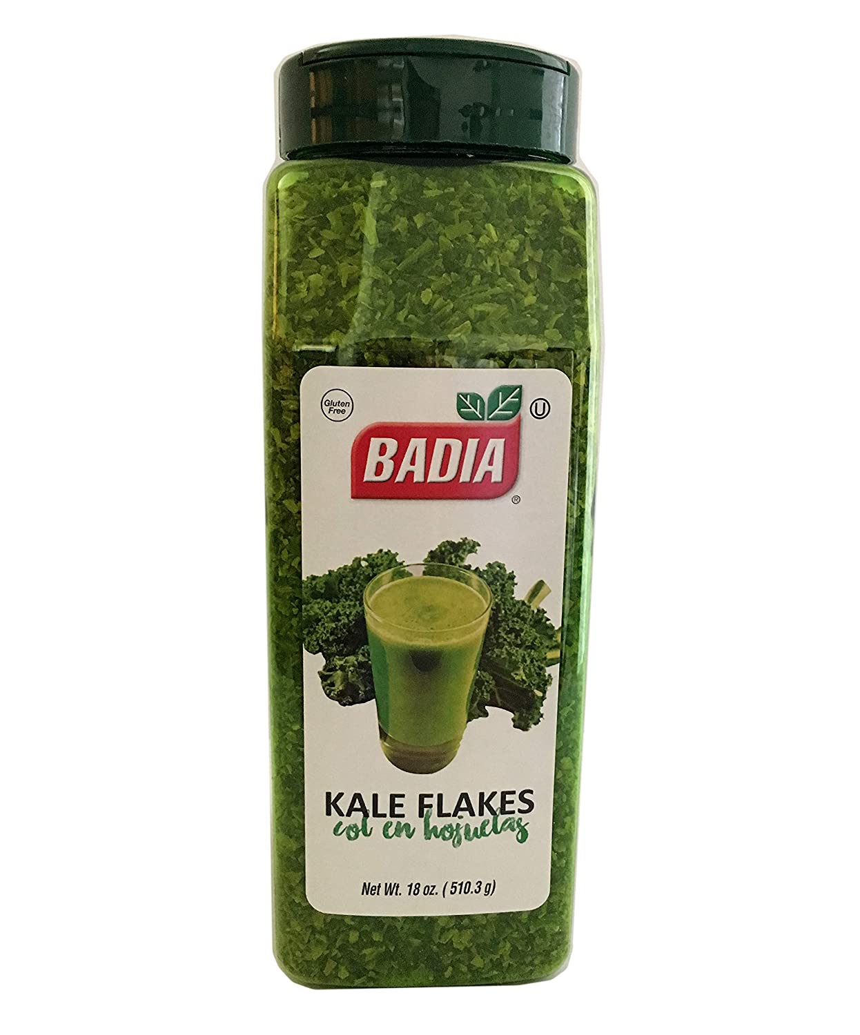 18 oz Bottle-Kale Flakes Leaves Dried
