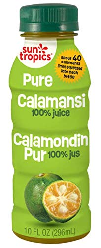 Sun Tropics Pure Calamansi, 10 oz (3 Pack), Not From Concentrate, Citrus Juice