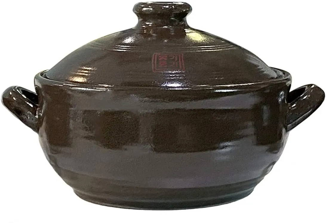 OnggiJonggi Korean Earthenware Clay Hot Pot (1400ml)
