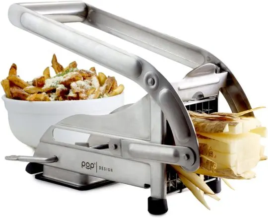 POP AirFry Mate Stainless-Steel French Fry Cutter