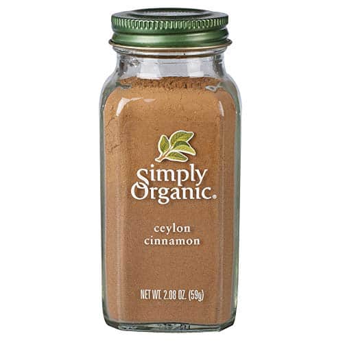 Simply Organic Ground Ceylon Cinnamon, Certified Organic, Vegan