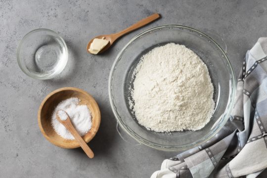 Substitute Self-Rising Flour for All-Purpose Flour