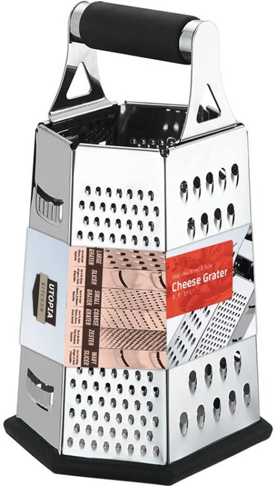 Using Cheese Grater