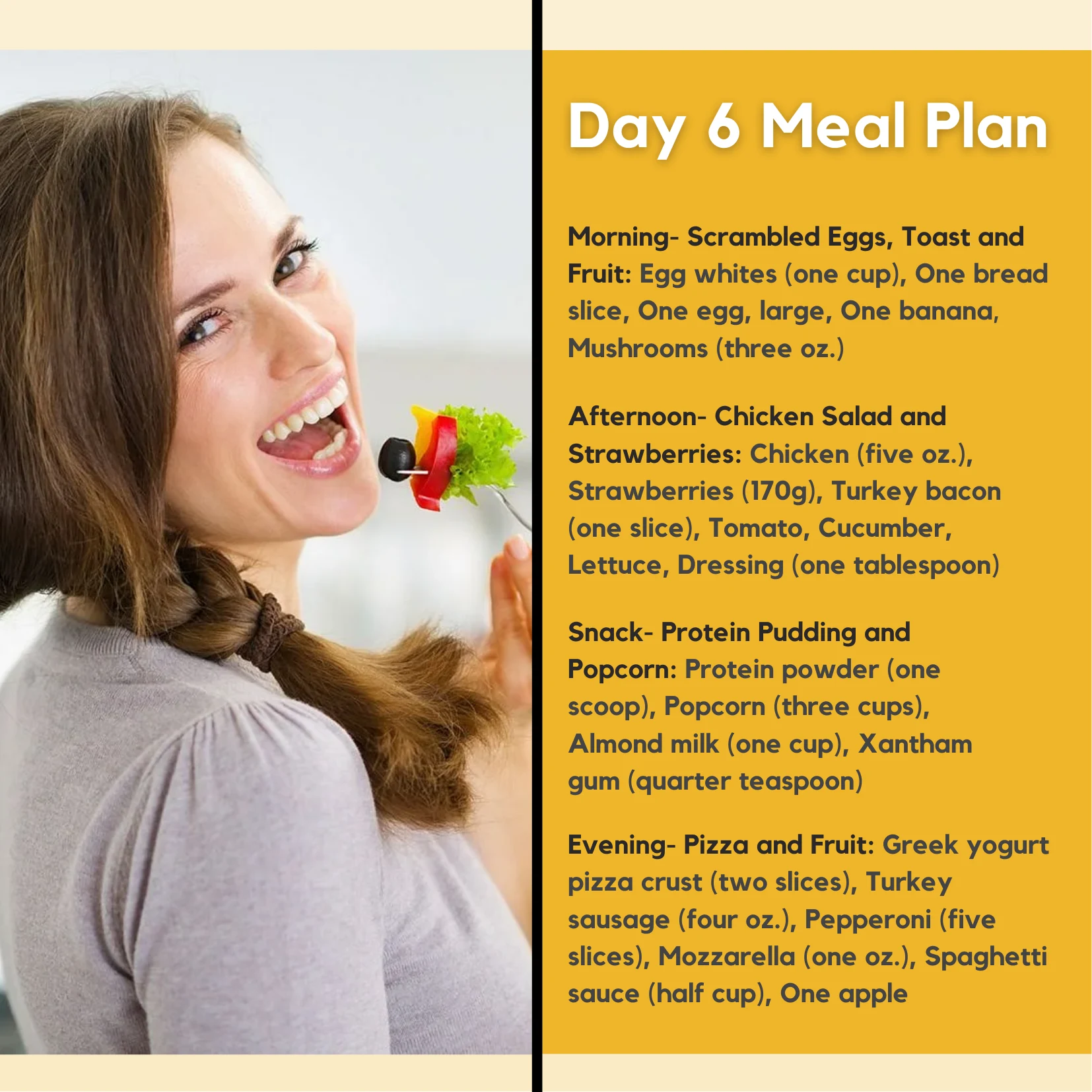 Day 6 Meal Plan
