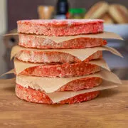 Frozen Hamburgers in Air Fryer