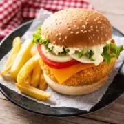 Air Fryer Frozen Chicken Patty