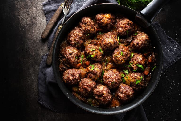 How To Cook Meatballs In A Pan