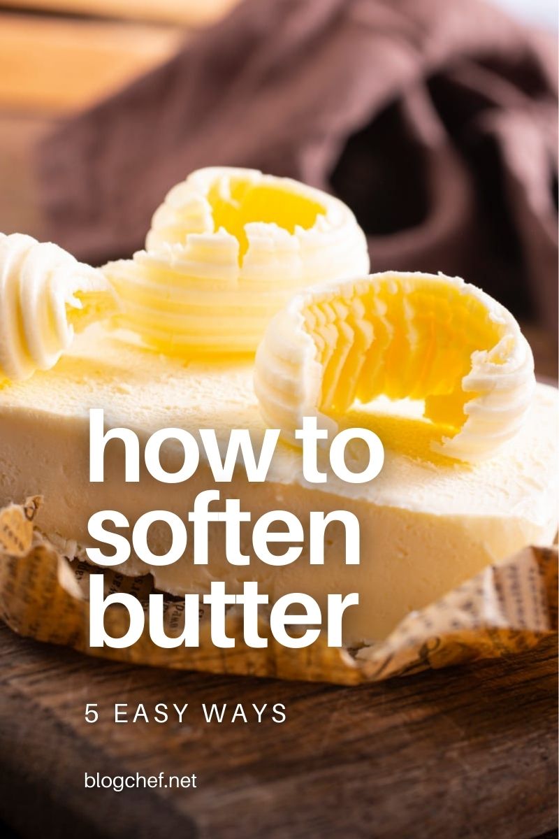 How to soften butter. 